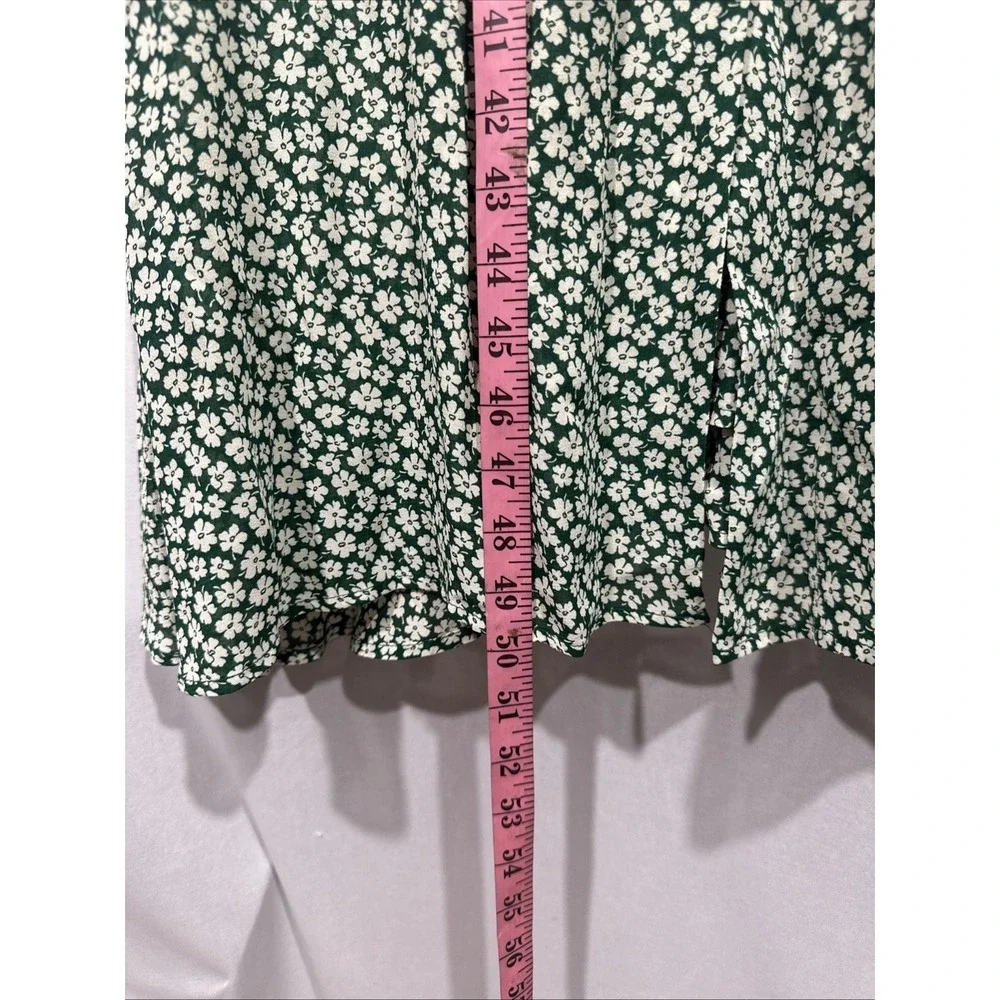NWT $218 REFORMATION [ 16 ] Rosalinda Floral Tie Sleeve Dress In Venezuela T2134 - Picture 8 of 16